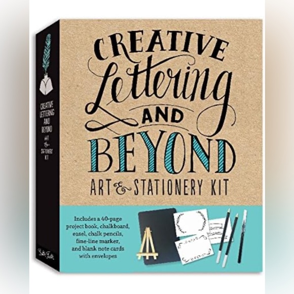 Brand New Complete Kit for Learning Different Lettering and Decorating Technique - Picture 4 of 4